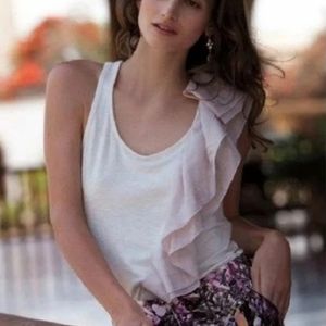 Anthropologie Embellished Top